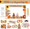 Fall Decor Happy Fall Gnomes Pumpkin Photo Booth Frame and Props